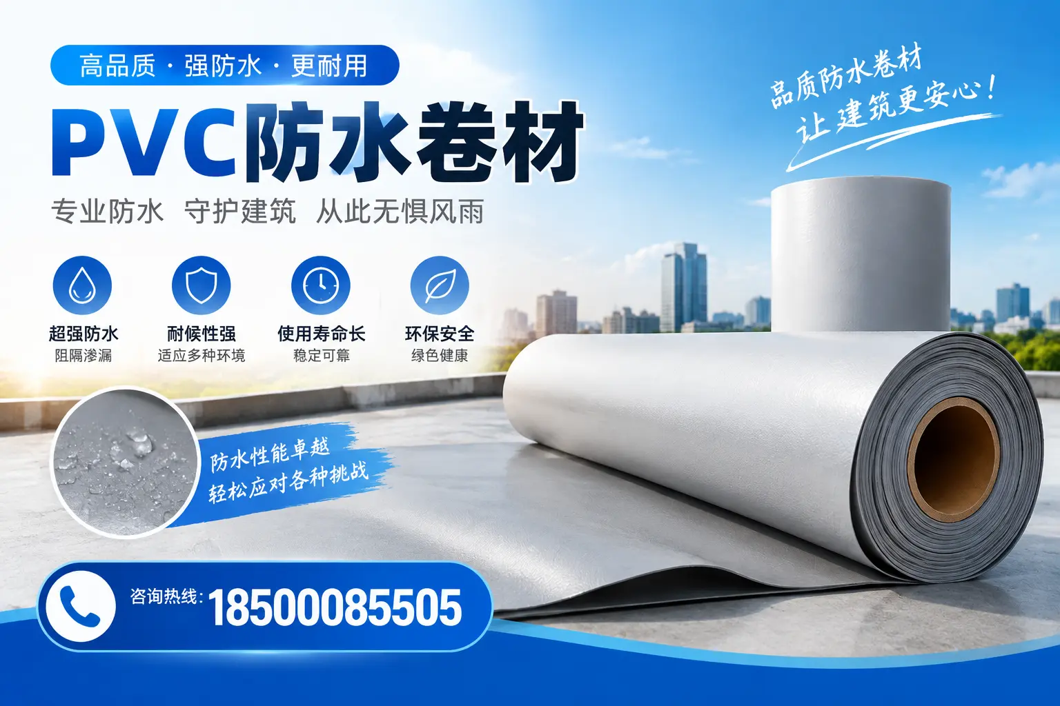 如何选择高质量的PVC防水卷材？沧州消费者必看指南
